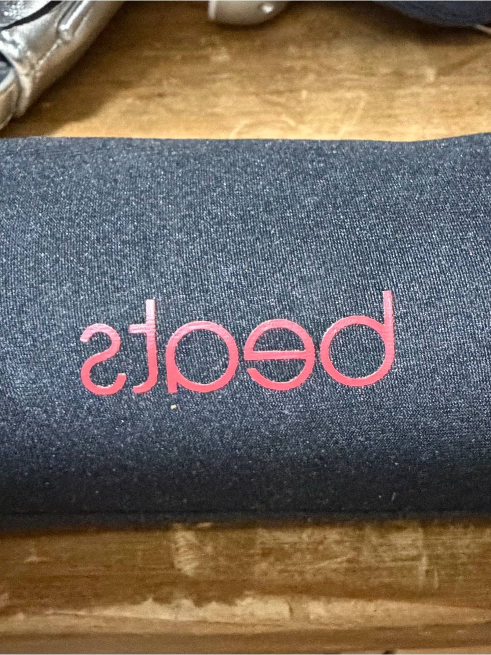 Beats by Dre Portable Speaker Sleeve with Pink Logo on Black